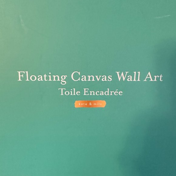 Kate and Milo Art Kate And Milo Floating Canvas Wall Art Poshmark